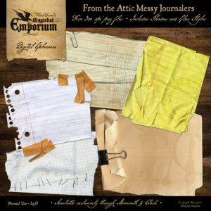 From the Attic Messy Journalers